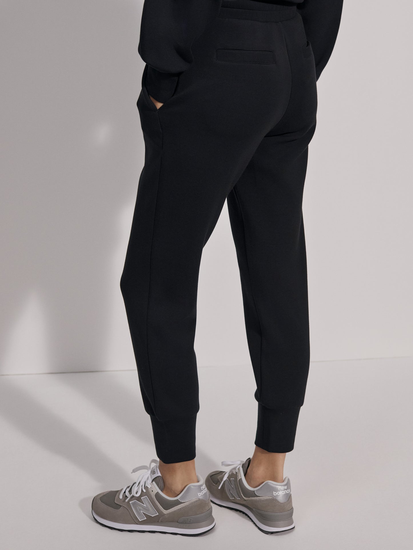 SLIM CUFF PANT BLACK