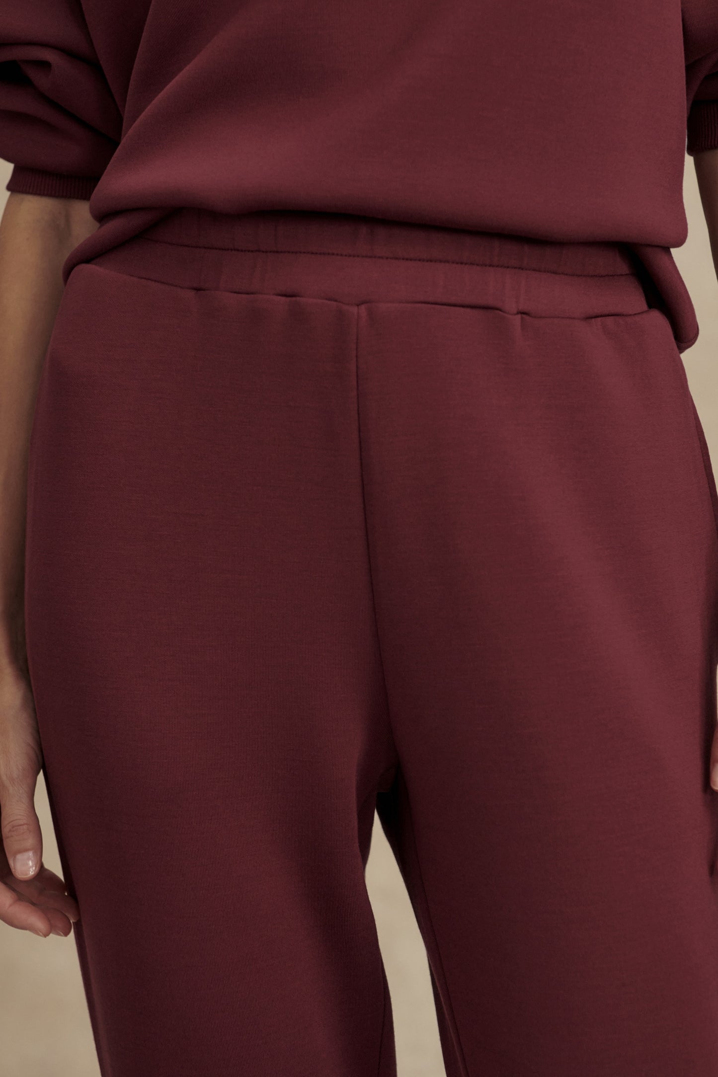 SLIM CUFF PANT NEW MAROON