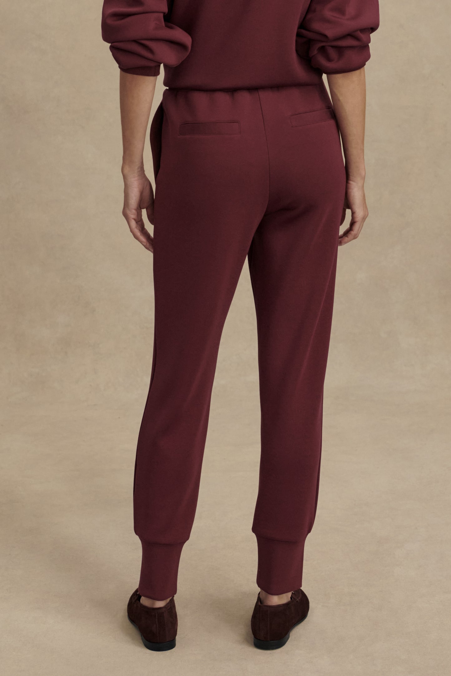 SLIM CUFF PANT NEW MAROON