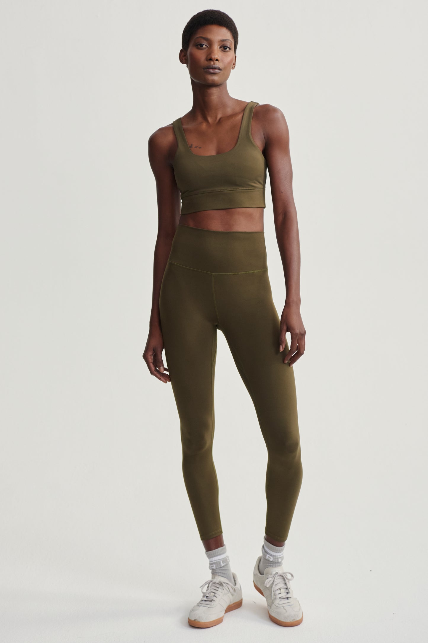 FREESOFT LEGGING OLIVE NIGHT