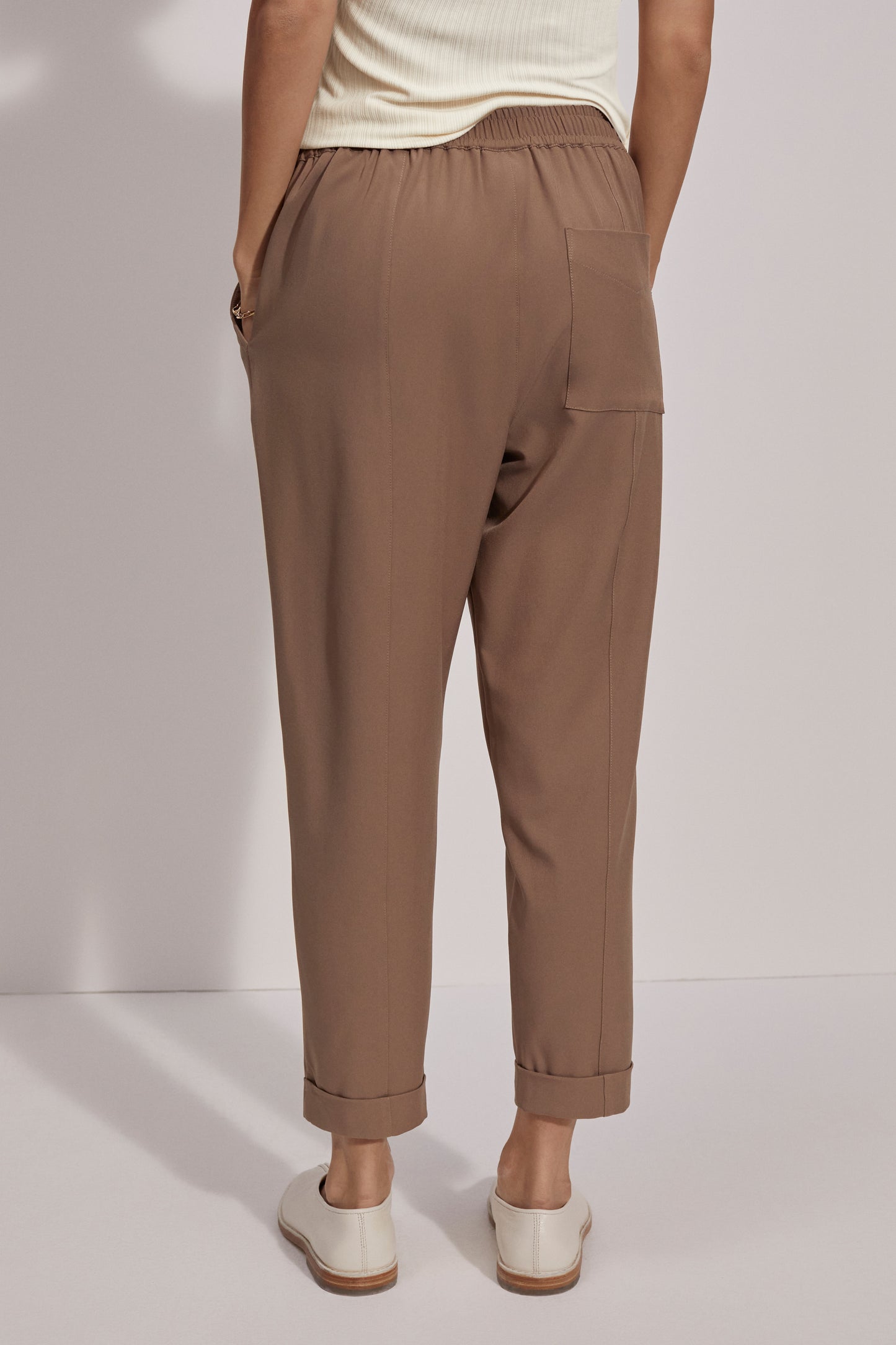 OAKLAND TAPER PANT TAUPE STONE