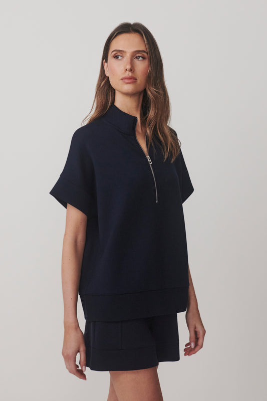 RITCHIE SHORT SLEEVE TANK NAVY