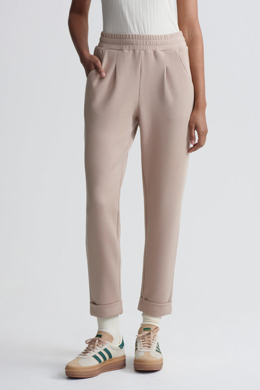 ROLLED CUFF PANT LIGHT TAUPE