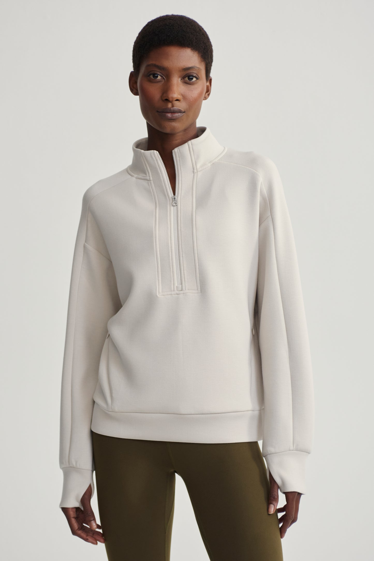 MARISSA HALF ZIP RAINY DAY