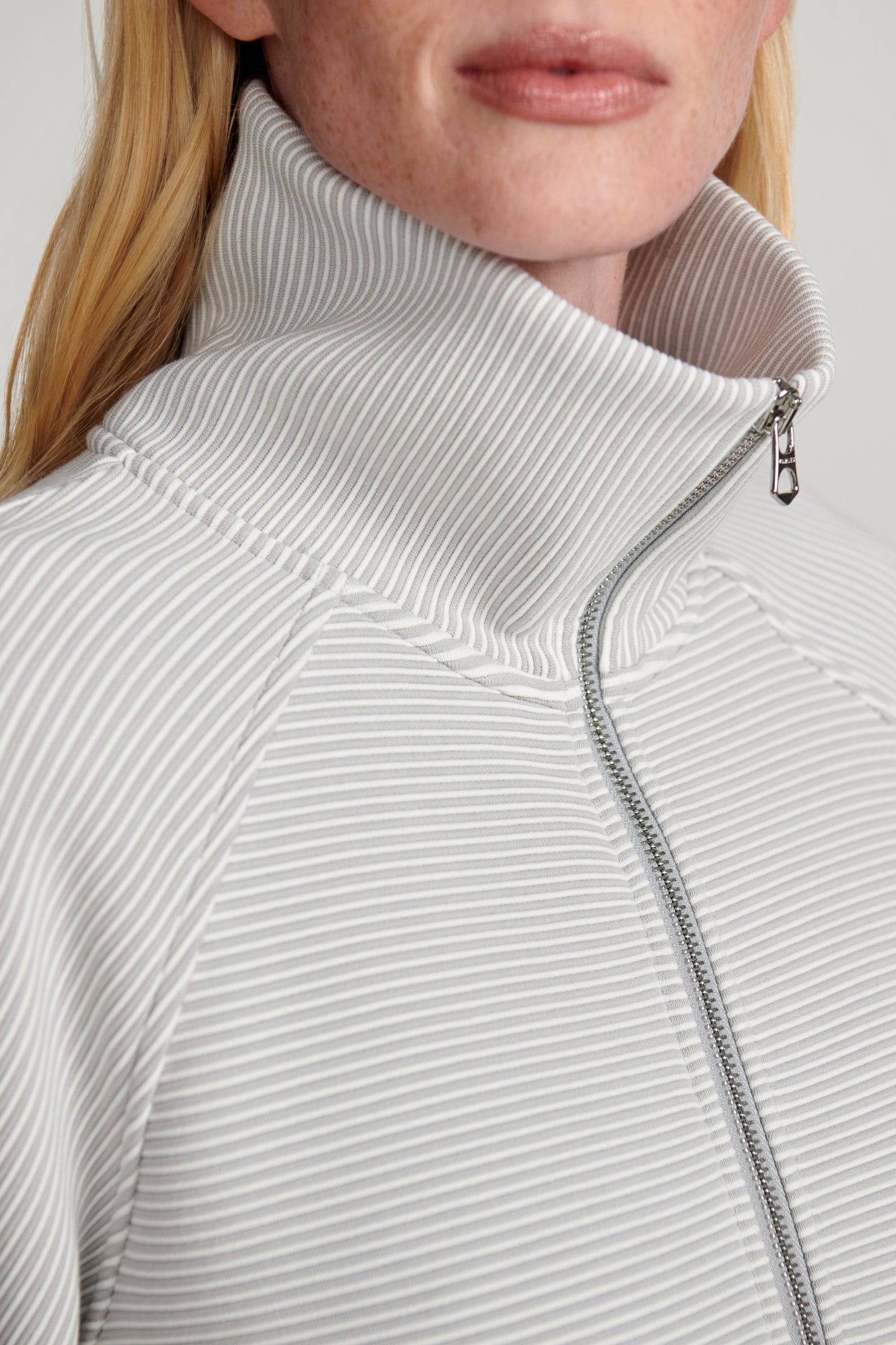 MILANO HALF ZIP SWEAT MIRAGE GREY