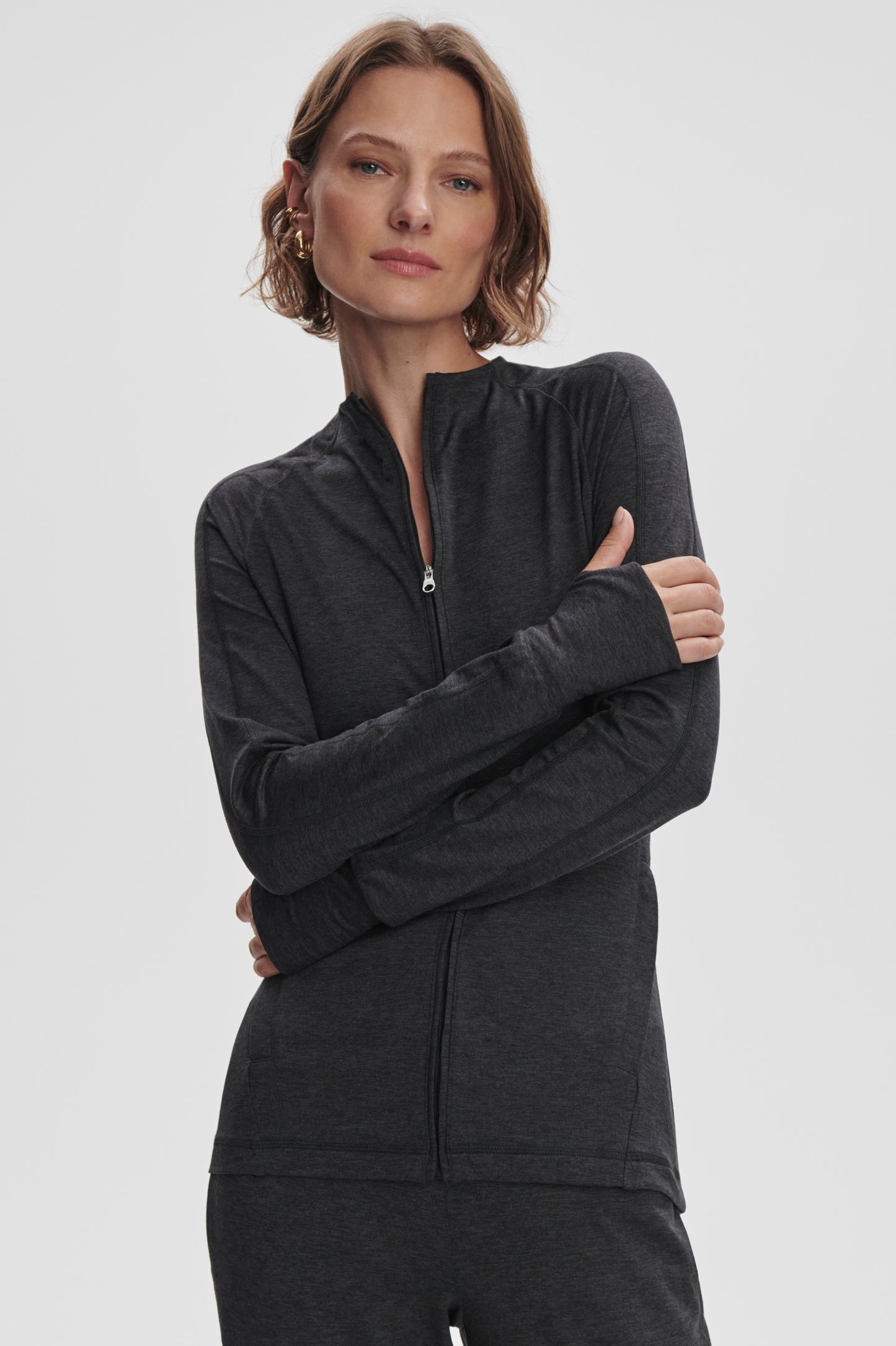 MARJA ZIP JACKET BLACK