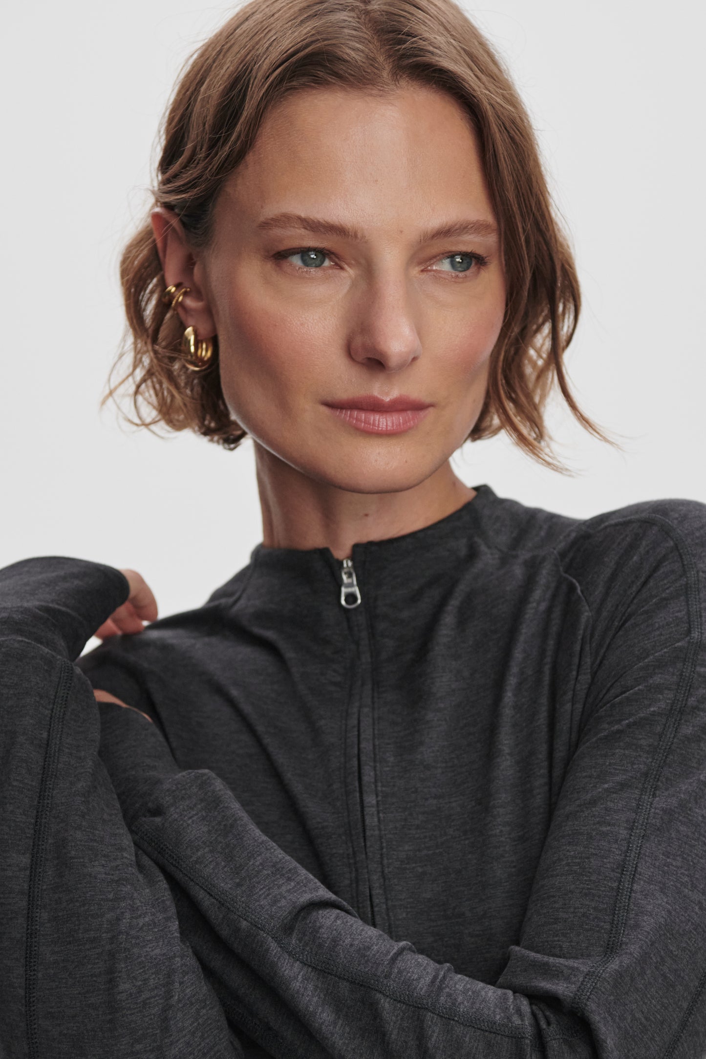 MARJA ZIP JACKET BLACK