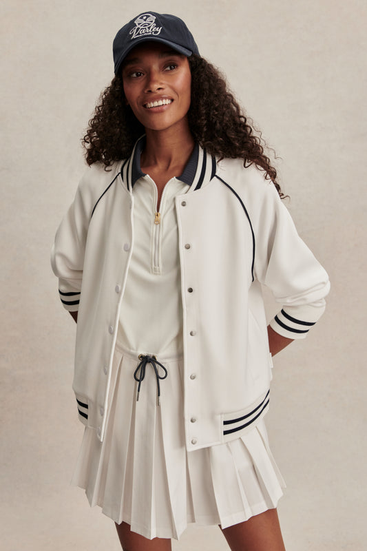 JEPSON CLUB JACKET WHITE