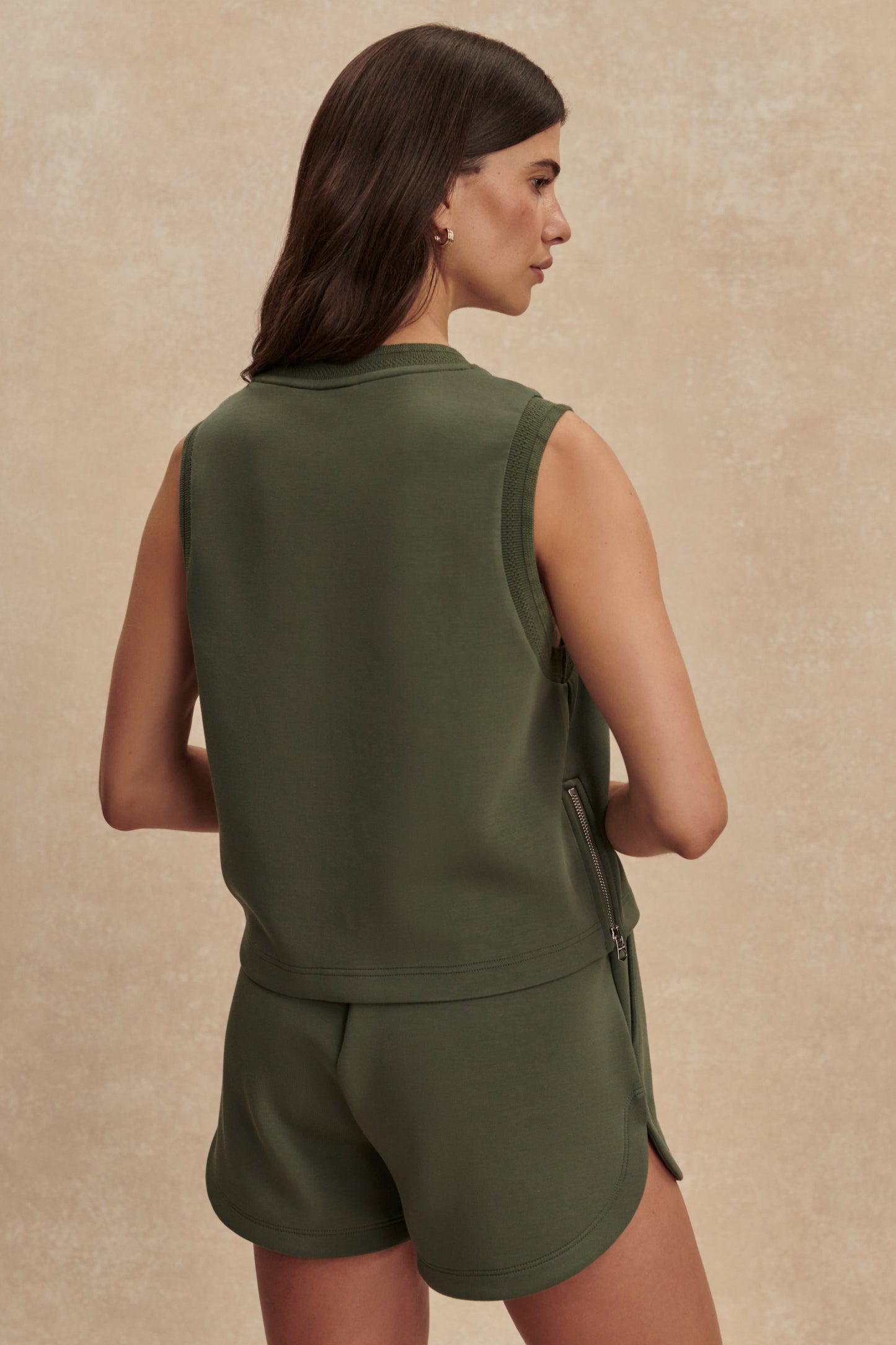 SHEA CROP TANK THYME