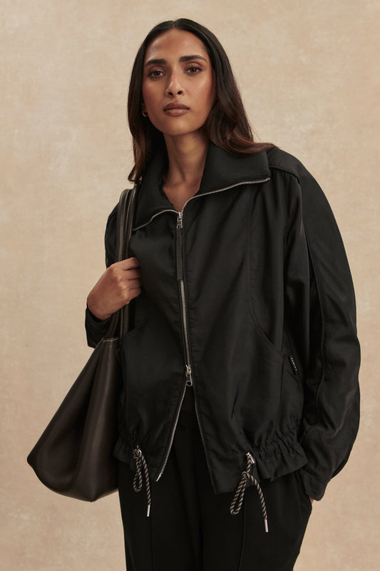 LOTTA BLOUSON JACKET BLACK