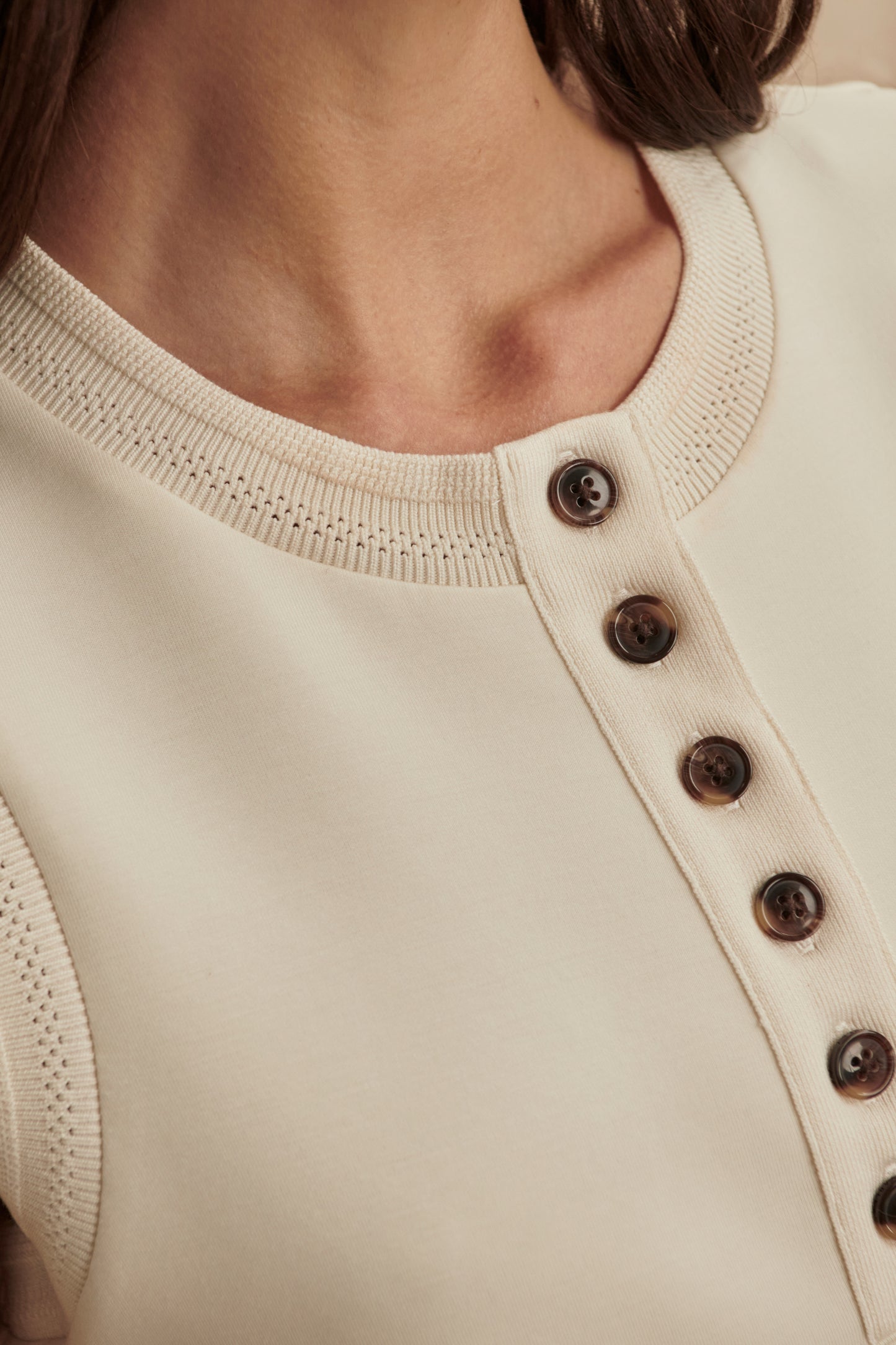 MARLA BUTTON PLACKET TANK PRISTINE