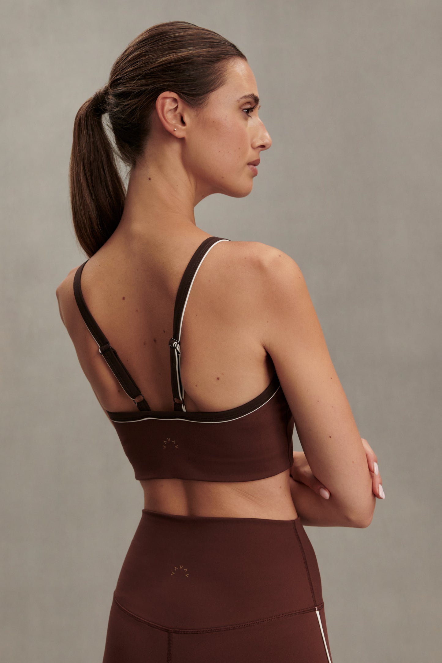 FREESOFT PIPER BRA BROWN STONE