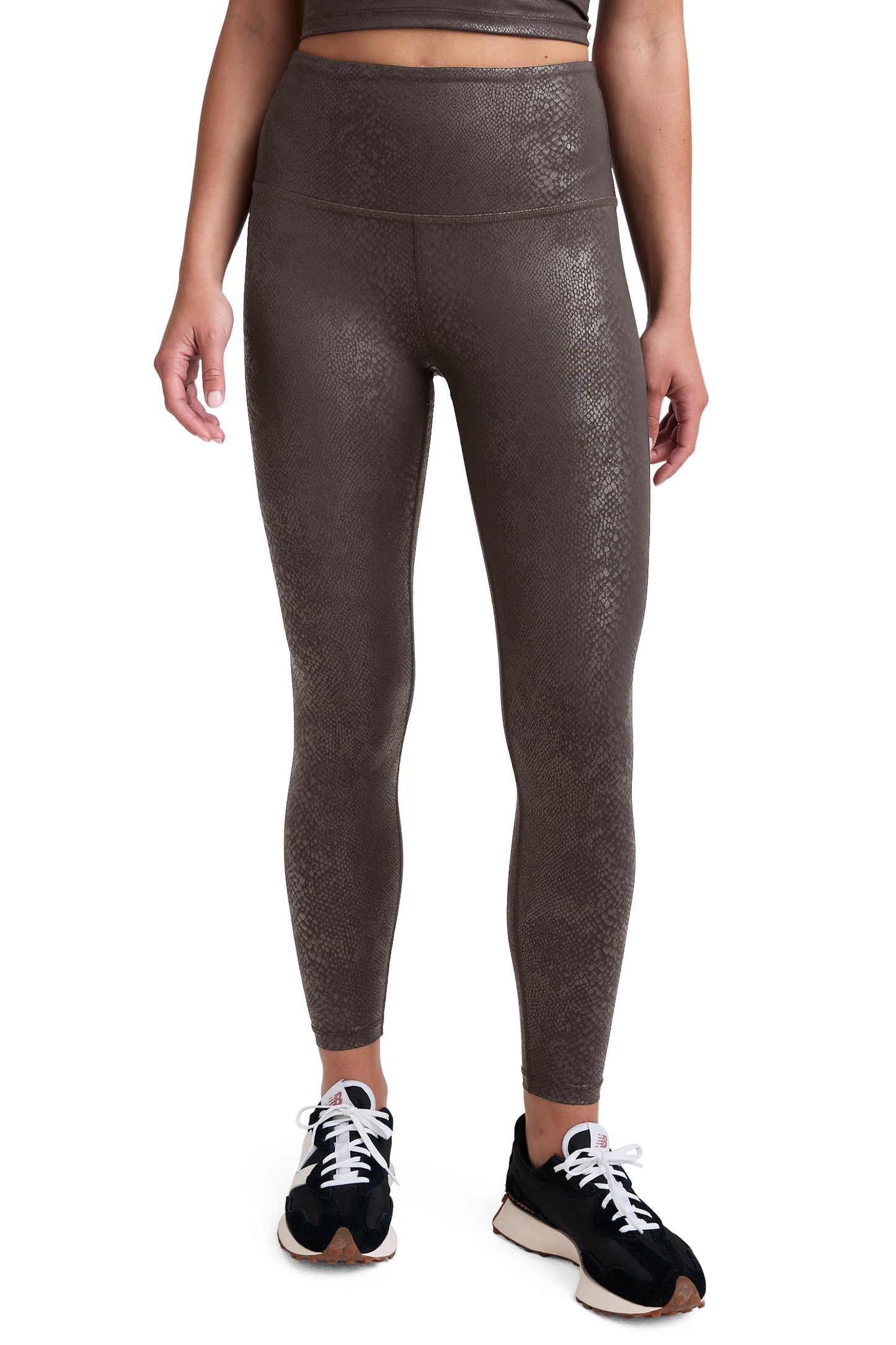 POWERSHINE MIDI LEGGING VIPER ESPRESSO