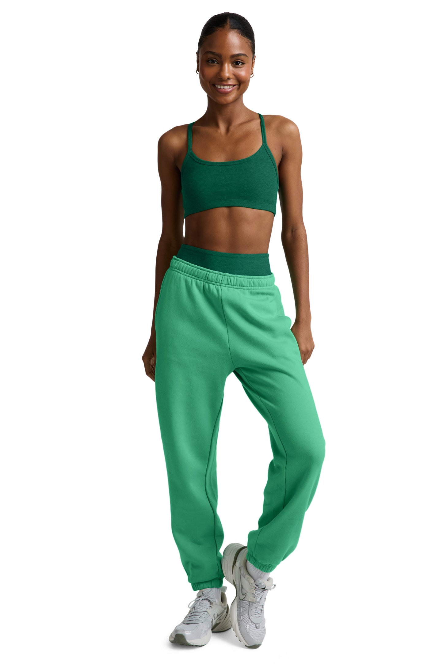 LUXEFLEECE 2.0 JOGGER JADE POOL