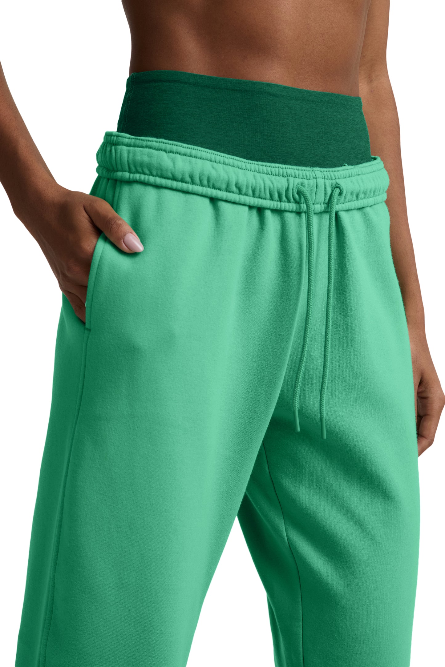 LUXEFLEECE 2.0 JOGGER JADE POOL
